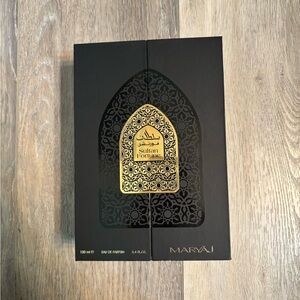 Sultan Fortune Perfume - Black and Gold